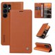 thumbnail image 5 of Funda Billetera de Cuero para Samsung Galaxy S23 Ultra con Tarjetero y Soporte - Tapa Magnética Marrón, 5 of 6