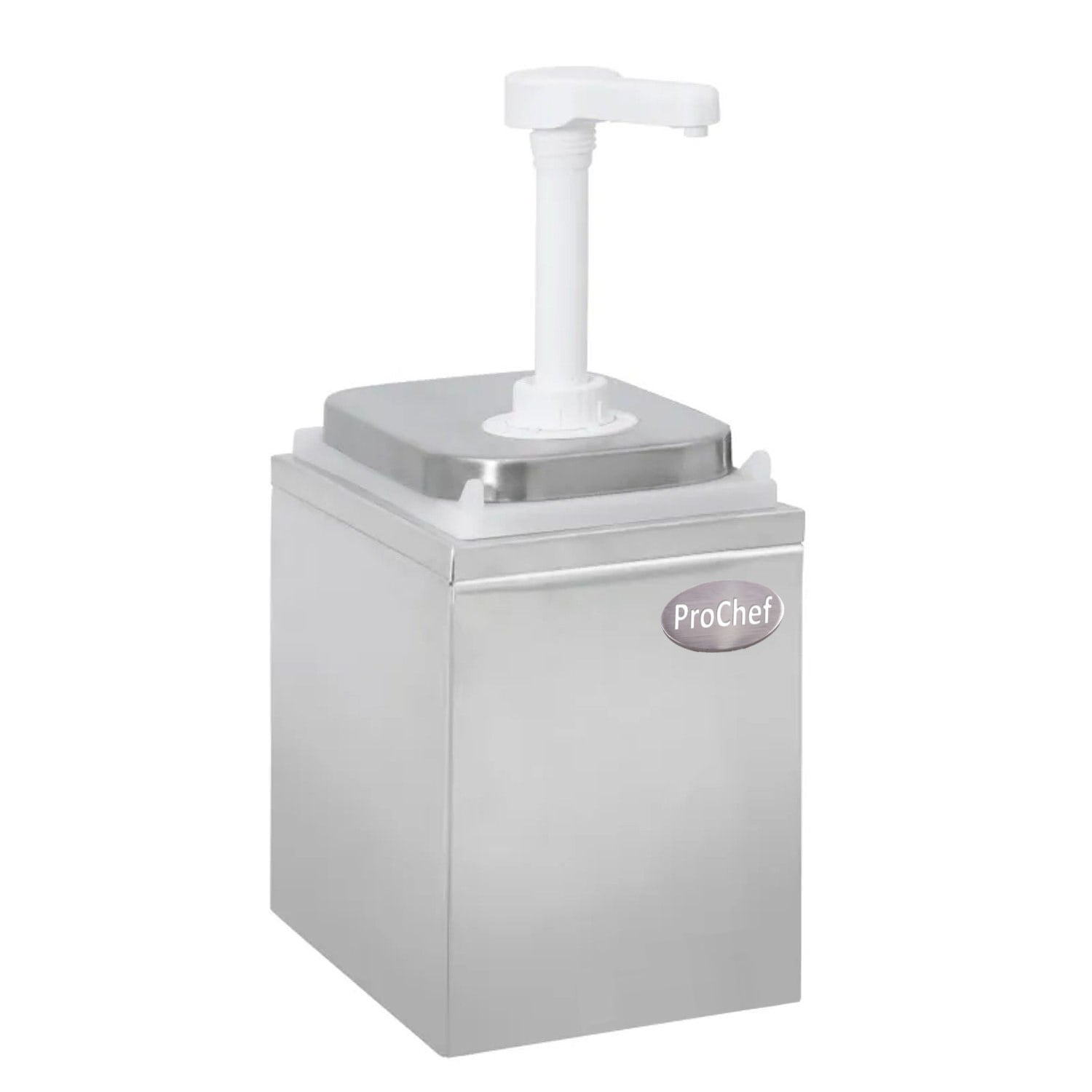 Prochef - Dispensador De Salsa 1x2 Lt. Acero Inoxidable