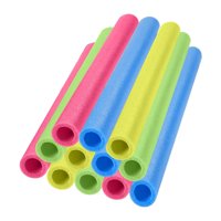 Magideal - 12 Piezas Cubierto De Trampolín Pole De Espuma De Espuma Cubiertas De Protección De Reemplazo Para Tubos Para Niños Accesorios De Trampolín Tubería 5 Colores