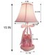 thumbnail image 3 of Lámpara de mesa Cozylight junto a la cama, zapatos de baile rosas de 35 cm con bombilla, 3 of 7