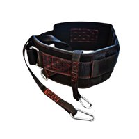 Magideal - Cinturón De Levantamiento De Pesas, Cinturón De Fitness, Cinturón Lumbar Cómodo Para La Espalda, Cinturón De Peso, Cinturón De Gimnasio Para Sentadill Hilo Rojo