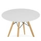 thumbnail image 5 of Mesa de comedor redonda Blanca Eames 80cm, 5 of 6