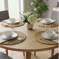 Set 2 Individuales Trenzado Field Collection Home Logics