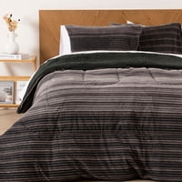 Mashini - Plumon Corduroy Coral Sh. Est. S. King Linea Marengo