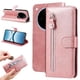 thumbnail image 1 of Funda con Cremallera para OPPO Find X8, Carcasa Cartera de Cuero PU con Soporte y Tarjetero, 1 of 6