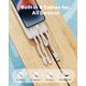 thumbnail image 2 of Power Bank Charmast 20000mAh 20W de carga rápida con cables, 2 of 9