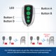 thumbnail image 5 of Transmisor de control remoto TOPENS M12 para abre-puertas, paquete de 2, 5 of 8