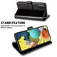 thumbnail image 1 of Premium Leather Wallet Case with Glass Screen Protector and RFID Blocking for Samsung Galaxy A71/A54/A53/A52/A52s/A51/A50/A30s/A34/A33/A32/A23/A21/A20, 1 of 3