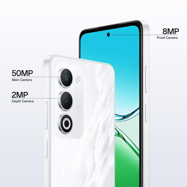 Celular Oppo A5 5G 8+256GB Blanco Smartphone | Lider
