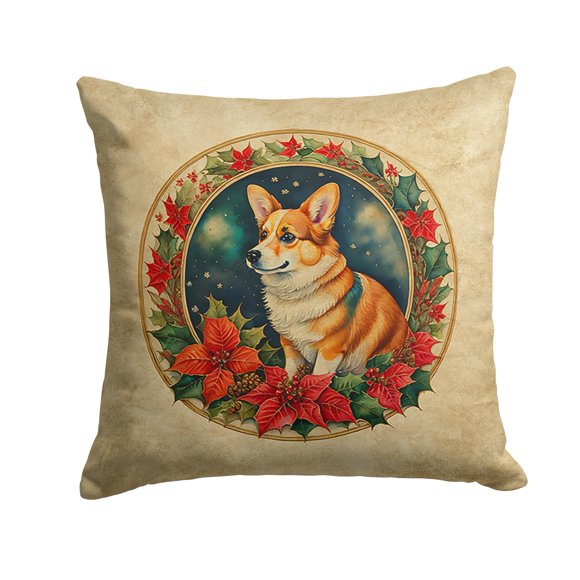 Cojín Corgi Christmas De 35 X 35 Cm