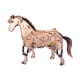 thumbnail image 3 of Caballo mecánico 3D de madera, juguete de engranajes mecánicos, juego de construcción, manualidades de animales DIY 3D rompecabezas de madera juguete, 3 of 5