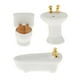 thumbnail image 1 of Casa De Muñecas, Accesorios De Baño, Casa De Muñecas De Porcelana, Muebles En Miniatura, Juguetes, Blanco, 1 of 5