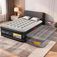 Colchón Inflable Ohgeni 20 Queen Con Bomba Integrada, 650 Libras