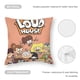 thumbnail image 5 of The Loud House Fundas de almohada de terciopelo con tema, regalos de funda de almohada, decoración para el hogar, cojín de lanzar, regalo de cumpleaños para fans y parejas. 45cm x 45cm., 5 of 6