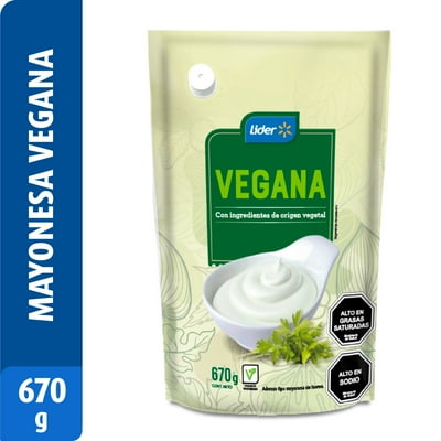 Mayonesa Vegana Doypack 670 G Lider