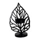 thumbnail image 2 of Candelabro De Hoja Nórdica Candelabro De Hierro Forjado Artesanía Decoración De Sala De Estar Negro A, 2 of 5