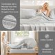 thumbnail image 4 of Juego de sábanas Comfort Spaces Twin de 3 piezas – Lama Multi, 4 of 9