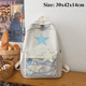thumbnail image 1 of Y2K Korean Kawaii Book Bag Cute Star School Girl Backpack Student Bags Schoolbag Girls Travel Ladies Teenage Backpacks for Women, 1 of 3