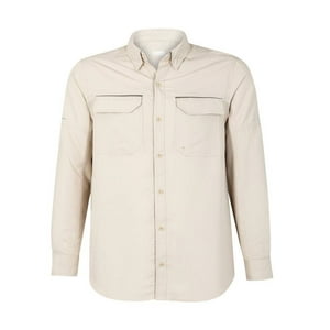 T-World - Camisa Ripstop Jubae M/L Hombre Beige