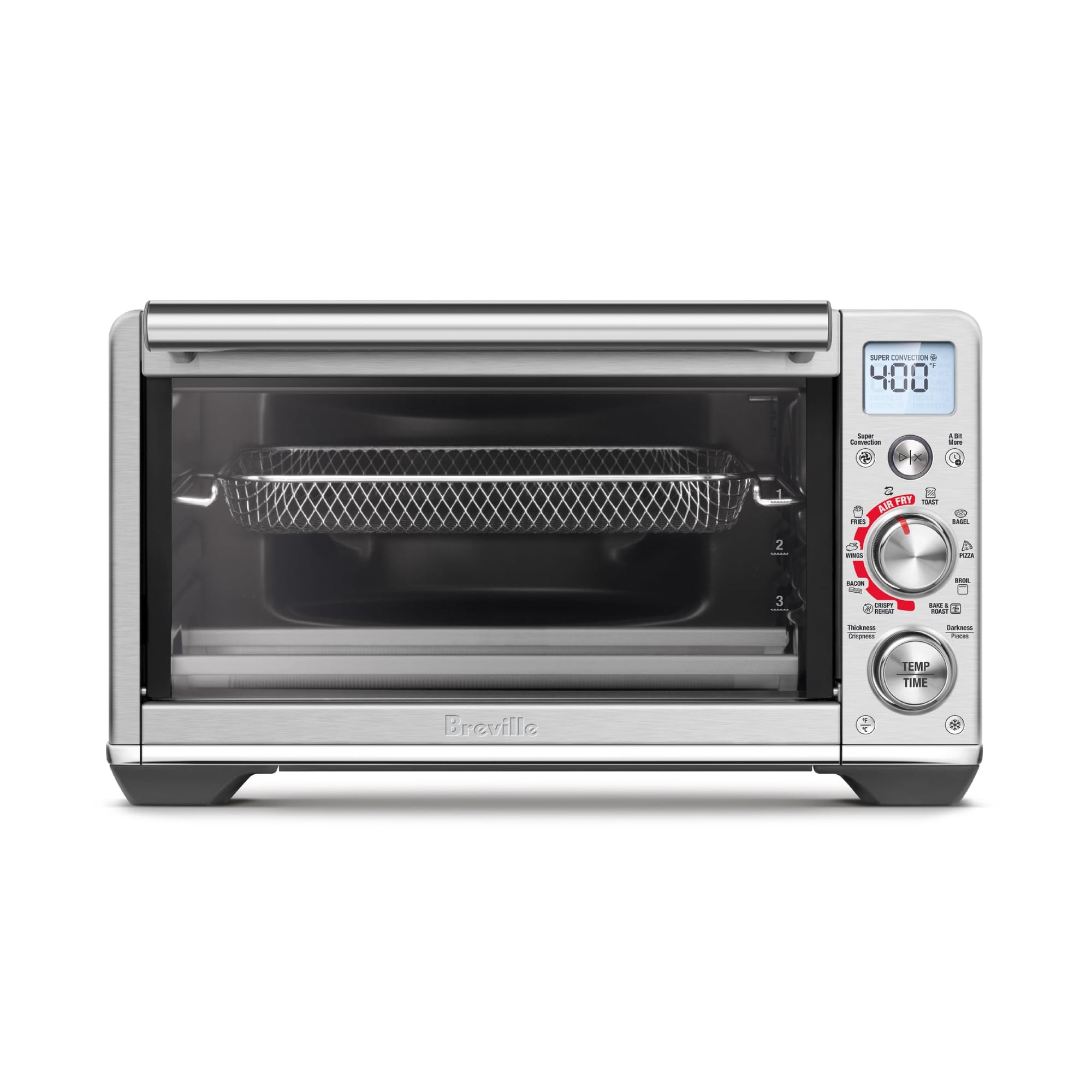 Horno Breville Smart Oven Air Fryer Compact Acero Inoxidable