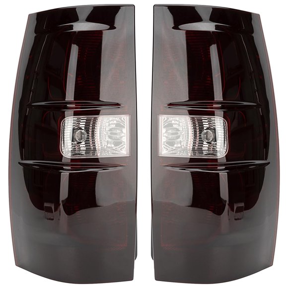 Conjunto de luces traseras MikaFex compatible con Chevy Tahoe/Suburban 2007-2014