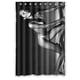 thumbnail image 1 of Cortina de ducha con diseño de Angelina Jolie y ganchos (60 x 72 pulgadas), 1 of 3