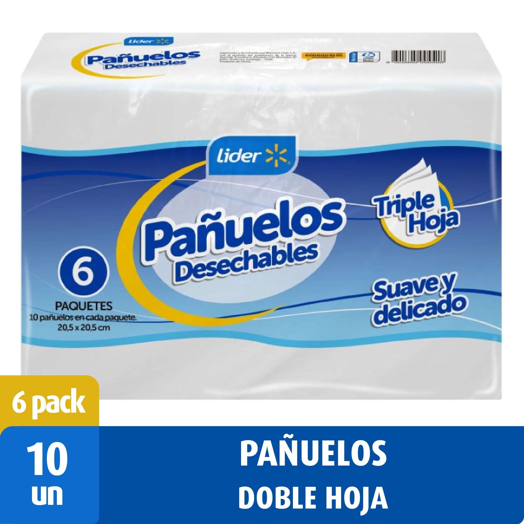 Pañuelos Triple Hoja 10 Pañuelos 6 Un Lider