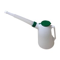 Ioensy - Jarra De Aceite Con Pico Vertedor Flexible, Dispensador De Aceite Para Garaje De Coche, 3 L