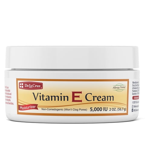 Crema Hidratante De Vitamina E De La Cruz Con Aceite De Aguacate 150 Ml