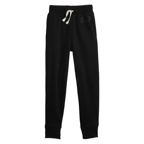 Pantalones Gap Logo Jogger True Black Para Mujer