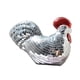 thumbnail image 5 of Figura De Pollo Con Bola De Espejos, Estatua De Pollo Disco Para Cumpleaños, Vacaciones, Hotel, Color Plateado, 5 of 5
