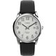 thumbnail image 1 of Funda Watch Timex Easy Reader de 38 mm con correa negra plateada, 1 of 5