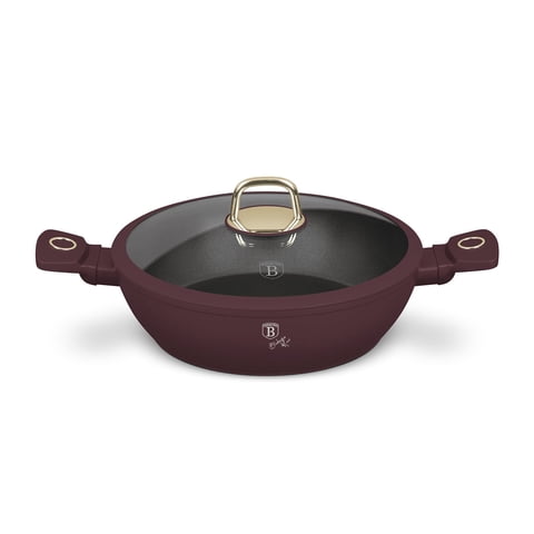 Olla Baja Ø 28 Cm - Berlinger Haus, Linea Leonardo Collection, Antiadherente.