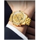 thumbnail image 1 of Reloj de Pulsera para Hombre Clásico de Lujo Acero Inoxidable Dorado para uso diario, 1 of 3