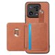 thumbnail image 3 of Funda Billetera Tejida para Xiaomi 13 Pro con Soporte y Tarjetero Marrón, 3 of 4