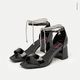 thumbnail image 5 of Sandalia Mujer 6300 Barbie Negro Piccadilly, 5 of 5