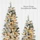 thumbnail image 2 of Lápiz flocado Christmas Tree Best Choice Products de 7.5 pies, 2 of 3