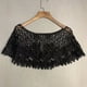 thumbnail image 5 of Elegant Flower Hollow Out Shawl: A Breathable Casual Cape for Parties, Weddings, and More!, 5 of 5