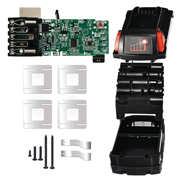 Carcasa plástica de batería de reemplazo 18V 5.0Ah para Milwaukee