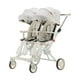 thumbnail image 1 of Coche Doble con Mesita de Comer Reclinable Blanco LuBabycas, 1 of 8