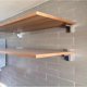 thumbnail image 5 of Soportes flotantes para estantes AWEN ajustables para madera y vidrio x4, 5 of 6