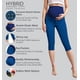 thumbnail image 4 of Pantalones Capri de Maternidad Hybrid & Company 1X Azul Marino, 4 of 6