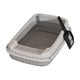 thumbnail image 5 of Caja De Arena De Gato De Gato Abierta Para El Inodoro Para Animales Pequeños Gatos Pequeños Medios Grandes Grises Gris, 5 of 5