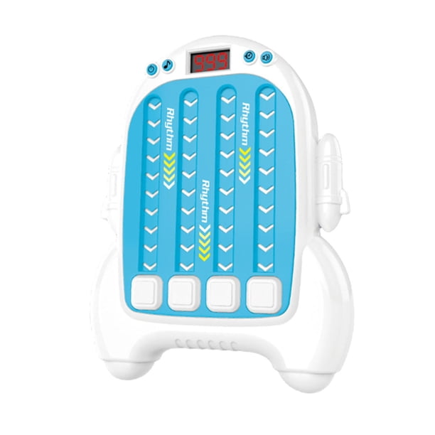 Máquina De Presión De Dedos Quick Push Rhythm Para Entrenamiento De Concentración, De 3 A 7 Años, Azul Y Blanco