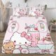 thumbnail image 3 of adow School Soft3D Printed Duvet Cover Bedding Set with Comforter Cover3 Piece Set Includes Pillowcases and Cover Mhine Wa, 3 of 5