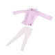 thumbnail image 4 of Ropa De Soldado Femenino A Escala 1/6 Para Figuras De Soldados De 12 "rosa Y Blanco, 4 of 5
