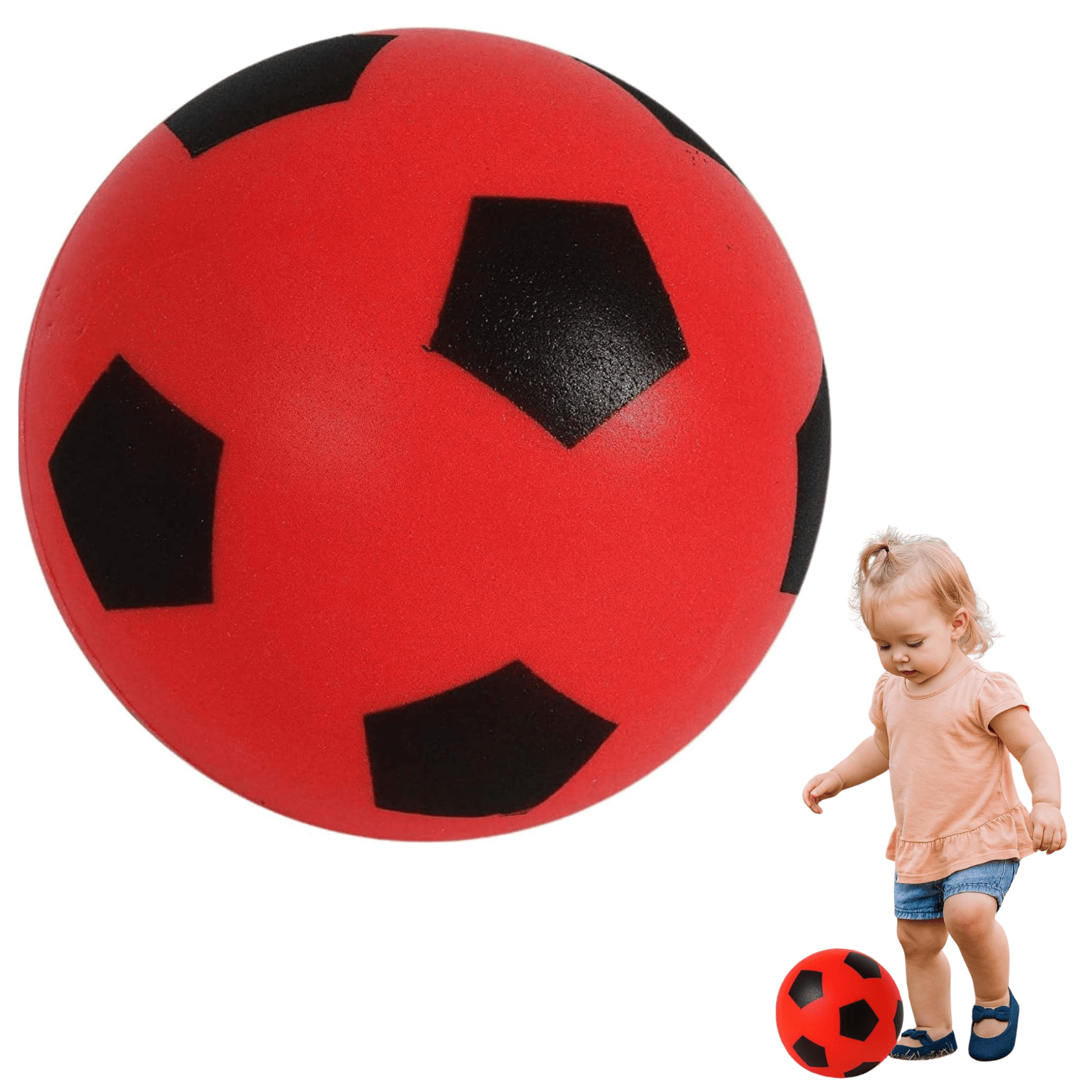Linea Sport - Balón De Espuma 6 Pulgadas Silenciosa Multipropósito 15 Cm