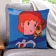 thumbnail image 1 of Nausicaä del Valle del Viento Fundas de almohada de terciopelo con tema, regalos de funda de almohada, decoración para el hogar, cojín de lanzar, regalo de cumpleaños para fans y parejas.50*50cm., 1 of 6