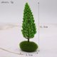 thumbnail image 1 of suxuMhao Árboles Artificiales, 10 Piezas 4.5 X 1.3in Árboles Falsos Árboles Falsos, Escena de Árbol Modelo de Mesa de Arena Decoración de Árbol Modelo Árboles Árbol Simulado, Decoración de Plástico, 1 of 5