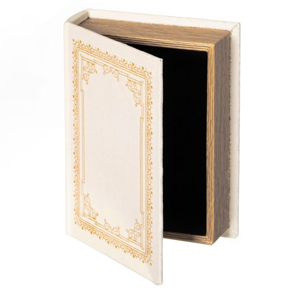 Caja de almacenamiento VW Vintiquewise 18 cm Blanco papel